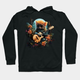 Tarsier Playing Guitar Hoodie